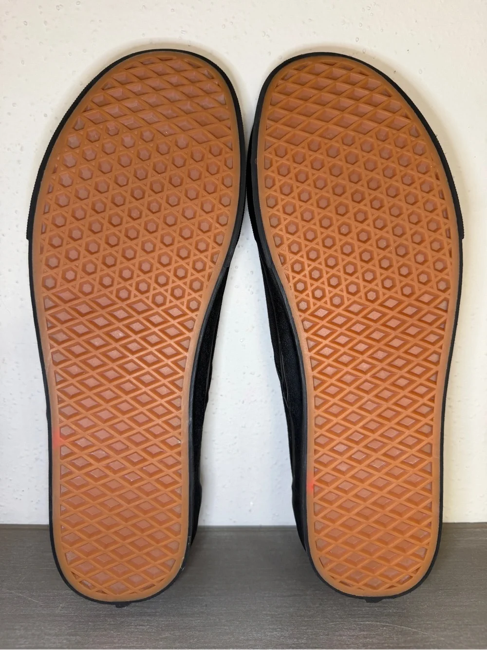 Vans Classic Slip On Black Canvas Shoes Men’s 13 Women’s 14.5 Casual Sneakers